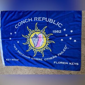 Key West Conch Republic 3’x4’ flag